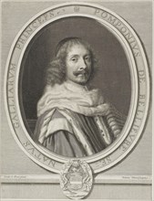Pompone II de Bellièvre, 1657, Robert Nanteuil (French, 1623-1678), after Joseph Barthelemy