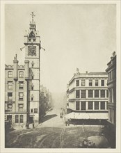 High Street from the Cross, 1868, Thomas Annan, Scottish, 1829–1887, Scotland, Photogravure, plate