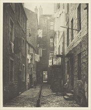 Close No. 75 High Street, 1868, Thomas Annan, Scottish, 1829–1887, Scotland, Photogravure, plate 12