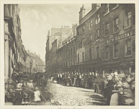 Saltmarket from Bridgegate, 1868, Thomas Annan, Scottish, 1829–1887, Scotland, Photogravure, plate