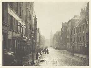 High Street from College Open, 1868, Thomas Annan, Scottish, 1829–1887, Scotland, Photogravure,