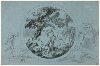 Birth of Adonis, 1775/1785, Giovanni Battista Cipriani, Italian, 1727-1785, Italy, Pen and black