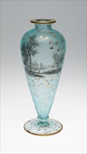 Vase, c. 1895, Daum Frères, Nancy, France, founded 1875, Nancy, Glass, blown, cut, acid finished,