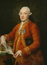 Don José Moñino y Redondo, Conde de Floridablanca, c. 1776, Pompeo Girolamo Batoni, Italian,