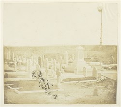 Cemetery on Cathcart’s Hill, 1855, James Robertson, Scottish, c. 1813–d. after 1881, Scotland,