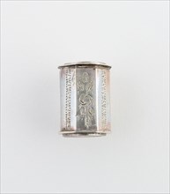 Coin Container, c. 1876/77, Netherlands, Netherlands, Silver, H. 2 cm (3/4 in.)