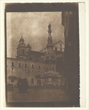 Celebrated Obelisk, Naples, 1846, Rev. Calvert R. Jones, Welsh, 1804–1877, England, Salted paper