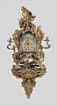 Wall Clock, 1735/40, Case attributed to Jean-Pierre Latz, French, c. 1691–1754, Clockwork made by