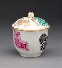 Covered Sugar Bowl, 1876, Worcester Royal Porcelain Company, Worcester, England, founded 1751,
