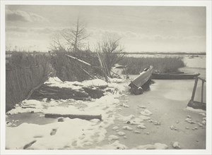 The First Frost, 1886, Peter Henry Emerson, English, born Cuba, 1856–1936, England, Platinum print,