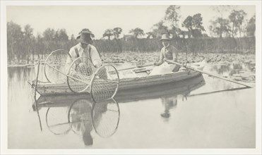 Setting the Bow-Net, 1886, Peter Henry Emerson, English, born Cuba, 1856–1936, England, Platinum