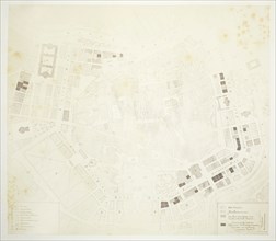 Plan der innern Stadt Wien mit dem Gebiete der Stadt-Erweiterung, 1860s, Austrian, 19th century,
