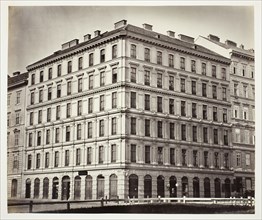 Elisabethstraße No. 8, Zinshaus des Grafen Otto Abensberg und Traun, 1860s, Austrian, 19th century,