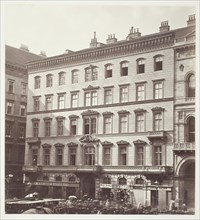 Freyung No. 1, Wohnhaus des Grafen M. Hardegg, 1860s, Austrian, 19th century, Austria, Albumen