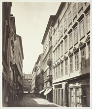 Wollzeile No. 9, Wohnhaus des Grafen Friedrich Fünfkirchen, 1860s, Austrian, 19th century, Austria,