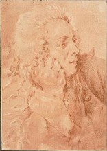 Half-Length Portrait of François Boucher, n.d., Jacques André Portail, French, 1695-1759, France,
