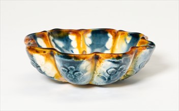 Lobed Bowl with Stylized Florets, Tang dynasty (618–906), first half of 8th century, China,