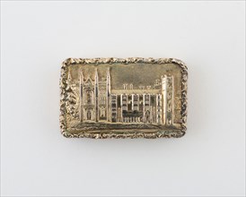 Vinaigrette, 1836/37, Taylor and Perry, Birmingham, England, Birmingham, Silver and silver gilt, 4