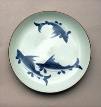Plate, Edo period (1603–1868), 18th century, Japanese, Japan, Arita ware, porcelain with