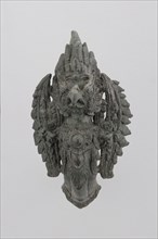 Garuda Finial, Angkor period, 12th/13th century, Cambodia, Cambodia, Bronze, 20.6 × 11 × 16 cm (8