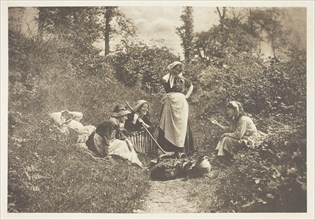A Merry Tale, 1882, printed January 1890, Henry Peach Robinson, English, 1830–1901, England,