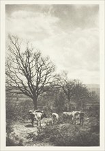 A Windy Corner, 1880/90, printed January 1891, B. Gay Wilkinson, English, 1857–1927, England,