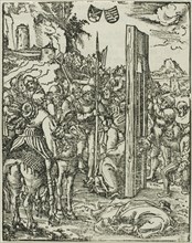 Saint Matthias, from The Martyrdom of the Apostles, c. 1548, Lucas Cranach the Elder, German,