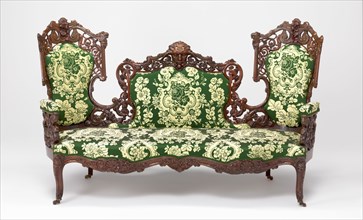 Sofa, 1849/54, Attributed to Charles A. Baudouine, American, 1808–1895, New York, Mahogany and