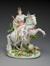 Allegorical Figure Representing Europe, 1746, Meissen Porcelain Factory, Germany, founded 1710,