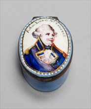 Box: Admiral Lord St. Vincent, c. 1810, South Staffordshire, England, South Staffordshire,