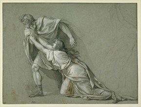 The Departure of Marcus Attilius Regulus for Carthage, 1785/86, Jacques Louis David, French,