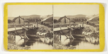 Bridge Over the Ramapo at Greenwood, 1860/69, Anthony & Company, American, active 1848–1901, United