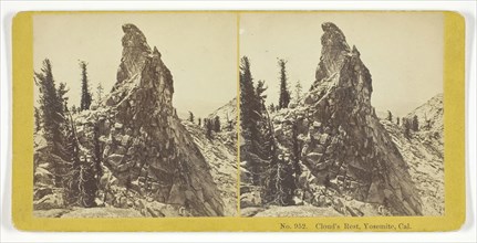 Cloud’s Rest, Yosemite, Cal., 1855/75, Kilburn Brothers, American, active 1855–1875, United States,