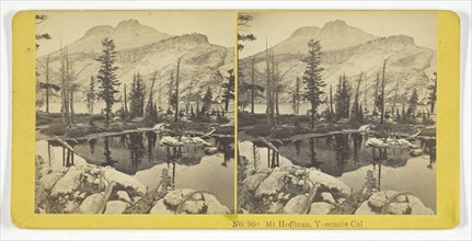 Mt. Hoffman, Yosemite, Cal., 1855/75, Kilburn Brothers, American, active 1855–1875, United States,