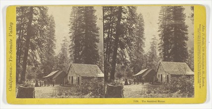 The Sentinel House, 1870, John P. Soule, American, 1828–1904, United States, Albumen print, stereo,