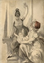 Mother and Her Family in the Country, 1806/07, Henry Fuseli, Swiss, active in England, 1741-1825,