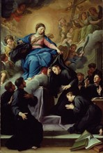 The Madonna with the Seven Founders of the Servite Order, c. 1728, Agostino Masucci, Italian, c.