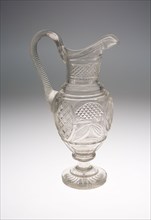 Ewer, c. 1810/20, England, Glass, 31.3 × 12.7 × 18.1 cm (12 3/8 × 5 × 7 1/8 in.)