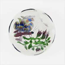 Paperweight, 19th century, Baccarat, France, founded 1764, Lunéville, Glass, Diam. 9.9 cm (3 15/16