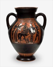 Belly-Amphora (Storage Jar), About 550/540 BC, Attributed to the Painter of Berlin 1686 or the