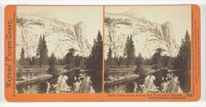 North Dome, Royal Arches and Washington Column, Yosemite Valley, Mariposa County, Cal., 1861/76,