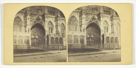 Lincoln Cathedral, South Porch, n.d., W.  Woodward, English, active mid-19th century, England,