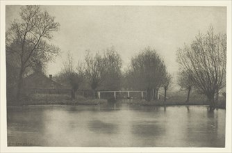 Mouth of the Old River Stort, 1880s, Peter Henry Emerson, English, born Cuba, 1856–1936, England,