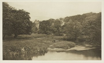Haddon Hall, From the Meadows, 1880s, Peter Henry Emerson, English, born Cuba, 1856–1936, England,