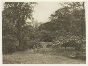 Lady Dorothy’s Bridge, Haddon Hall, 1880s, Peter Henry Emerson, English, born Cuba, 1856–1936,