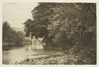 Rowsley Bridge, on the Derwent, 1880s, Peter Henry Emerson, English, born Cuba, 1856–1936, England,