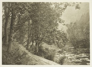 The Path Over The First Brae, Dove Dale, 1880s, Peter Henry Emerson, English, born Cuba, 1856–1936,