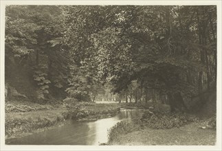 In Beresford Dale, 1880s, Peter Henry Emerson, English, born Cuba, 1856–1936, England,