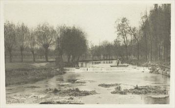 The Shoot, Amwell Magna Fishery, 1880s, Peter Henry Emerson, English, born Cuba, 1856–1936,