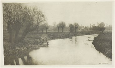 Stanstead from the Lea, 1880s, Peter Henry Emerson, English, born Cuba, 1856–1936, England,